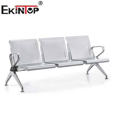 의자를 기다린 편안한 3좌석차 공항 의자, 파우더 코팅 강철 수신