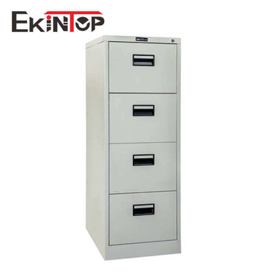 추운 압연 강 4 서랍 사무실 캐비닛, 금속 파일링 벽장 향기가 없는 OEM