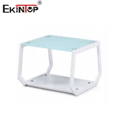 OEM 현대적인 글래머 유리 및 크롬 커피 테이블