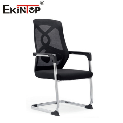 검은색 Mesh 플라스틱 팔받침 사무실 의자 슬라이딩 좌석 표준 크기