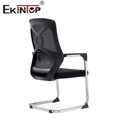 검은색 Mesh 플라스틱 팔받침 사무실 의자 슬라이딩 좌석 표준 크기