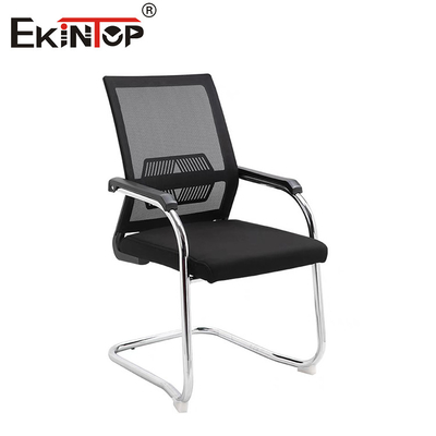 검은색 망원경 뒷 사무실 의자 팔받침과 금속 프레임 320mm 나일론 기반
