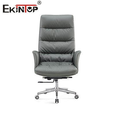 현대적 인 Ergonomic 임원 가죽 가죽 사무실 의자 홈 오피스 책상 의자