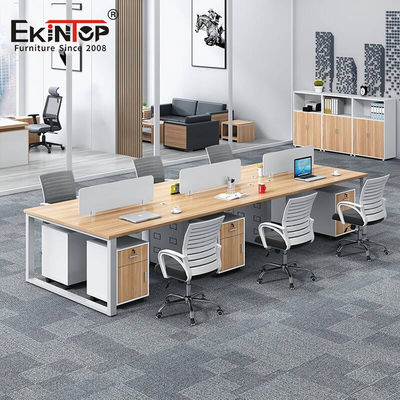 맞춤형 금속 사무실 워크 스테이션 6 시터 사무실 칸막이 워크 스테이션 사무실