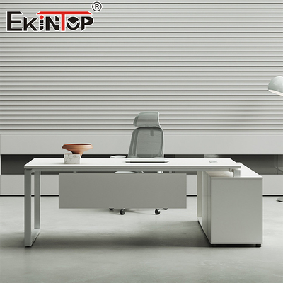 스타일리시한 사이드 캐비닛이 있는 모던 스타일 사무용 책상 All Modern Desk
